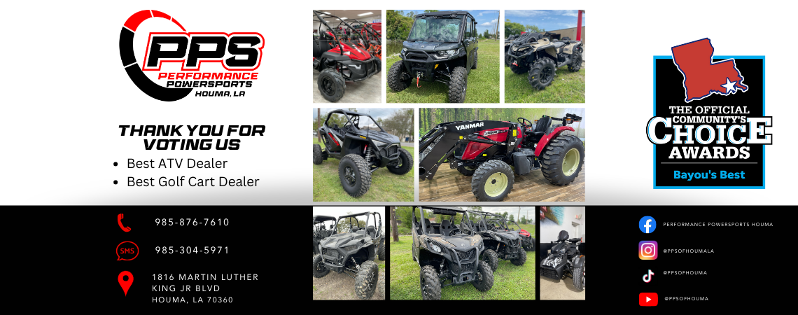 Dealership Information Performance Powersports Houma Louisiana
